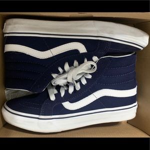 High Top Vans Size-Men 3.5 Women 5.0